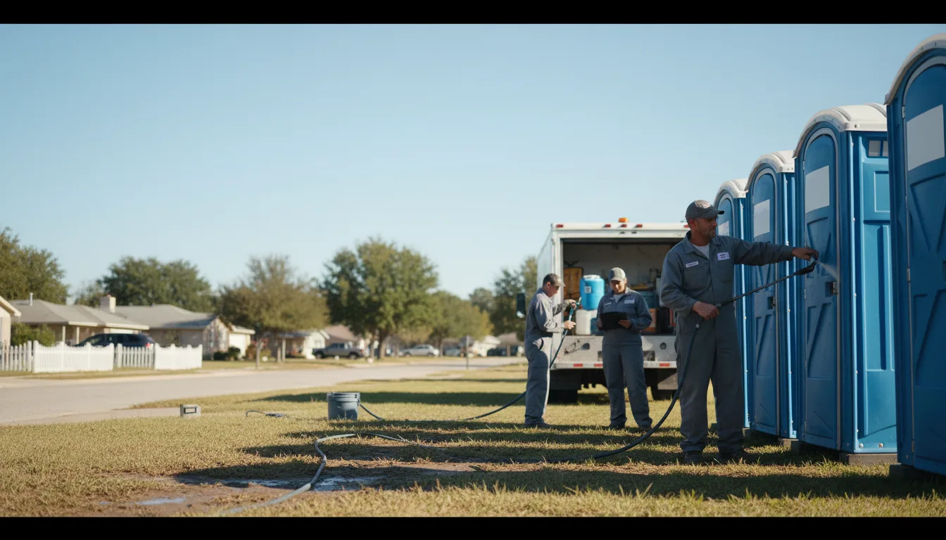 Long-Term Portable Toilet Rental in Prescott, AR near me